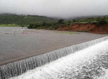 Kode Dam water reservoir near Andur